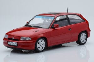 Opel Astra F GSi Rojo Norev 1:18 183672 Metal