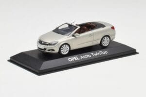 Opel Astra H Twin Top Plata Minichamps 1:43 403045633 Metal - imagen 2 de 4