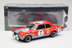 Opel Commodore A #7 N. Joossens / J. Marshall Steinmetz 24 Hours of Spa 1972 Minichamps 1:18 155724607 Metal - imagen 6 de 6