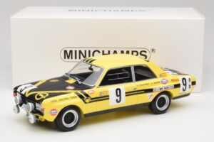 Opel Commodore A Steinmetz #9 J. Haxhe / P. Toussaint 24 Hours of Spa 1970 Minichamps 1:18 107704609 Metal - imagen 6 de 6