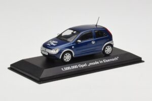 Opel Corsa C 1.5M Made in Eisenach Minichamps 1:43 OPEL003 Metal - imagen 2 de 4