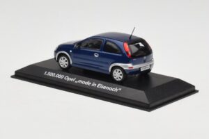 Opel Corsa C 1.5M Made in Eisenach Minichamps 1:43 OPEL003 Metal - imagen 3 de 4