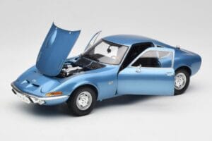 Opel GT Azul Minichamps 1:18 180049020 Metal - imagen 2 de 8