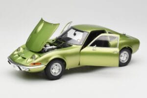 Opel GT Green Metallic Minichamps 1:18 180049029 Metal - imagen 2 de 8