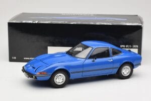 Opel GT/J Azul Minichamps 1:18 180049023 Metal - imagen 8 de 8