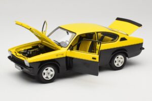 Opel Kadett C GT/E Amarillo & Negro Minichamps 1:18 180045521 Metal - imagen 2 de 8