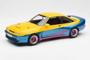 Opel Manta Amarillo Azul BoS Models 1:18 BOS279 Metal