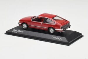 Opel Monza A Rojo Minichamps 1:43 400045121 Metal - imagen 3 de 4
