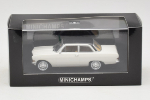 Opel Rekord A Blanco Techo Negro Minichamps 1:43 430041002 Metal - imagen 4 de 4