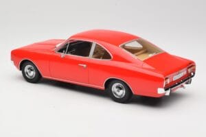 Opel Rekord C Coupe Rojo Minichamps 1:18 107047020 Resina - imagen 5 de 6