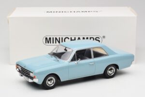 Opel Rekord C Azul Claro Minichamps 1:18 107047002 Metal - imagen 6 de 6