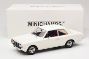 Opel Rekord C Blanco Minichamps 1:18 107047001 Metal - imagen 6 de 6