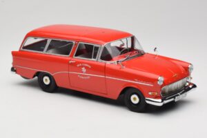 Opel Rekord P1 Caravan Feuerwehr Neuenkirchen Minichamps 1:18 180043291 Metal - imagen 6 de 8