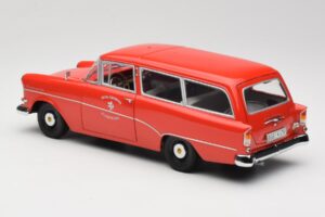 Opel Rekord P1 Caravan Feuerwehr Neuenkirchen Minichamps 1:18 180043291 Metal - imagen 7 de 8