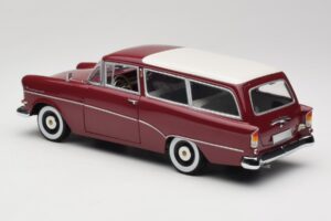 Opel Rekord P1 Caravan Rojo Minichamps 1:18 180043211 Metal - imagen 7 de 8