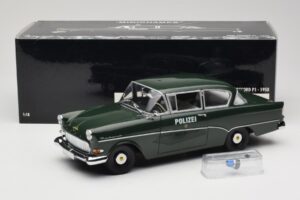 Opel Rekord P1 Polizei Minichamps 1:18 180043290 Metal - imagen 8 de 8