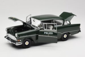 Opel Rekord P1 Polizei Minichamps 1:18 180043290 Metal - imagen 2 de 8