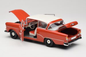Opel Rekord P1 Rojo Minichamps 1:18 180043201 Metal - imagen 5 de 8