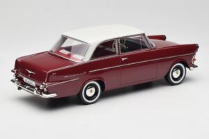 Opel Rekord P2 Rojo Oscuro & Blanco BoS Models 1:18 BOS415 Resina - imagen 2 de 6
