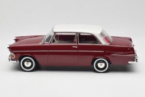 Opel Rekord P2 Rojo Oscuro & Blanco BoS Models 1:18 BOS415 Resina - imagen 3 de 6