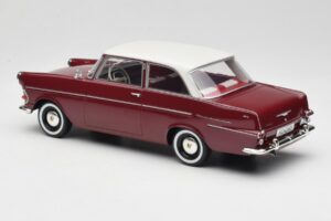 Opel Rekord P2 Rojo Oscuro & Blanco BoS Models 1:18 BOS415 Resina - imagen 5 de 6