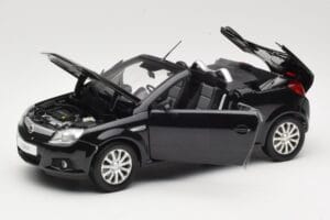 Opel Tigra TwinTop B Negro Norev 1:18 183600 Metal - imagen 2 de 8