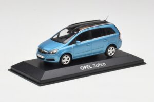 Opel Zafira A Star Azul Minichamps 1:43 B24910027Z Metal - imagen 2 de 4