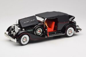 Packard Descapotable Negro Anson 1:18 30397 Metal - imagen 2 de 8