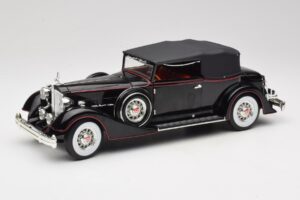 Packard Descapotable Negro Anson 1:18 30397 Metal
