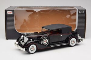 Packard Descapotable Negro Anson 1:18 30397 Metal - imagen 8 de 8