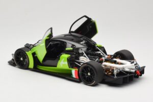 Pagani Huayra R Verde LCD 1:18 LCD18012-GR Metal - imagen 5 de 8