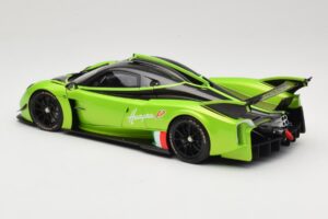 Pagani Huayra R Verde LCD 1:18 LCD18012-GR Metal - imagen 7 de 8