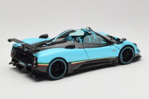 Pagani Zonda Uno Carbon Azul Claro Almost Real 1:18 850630001 Metal - imagen 3 de 8