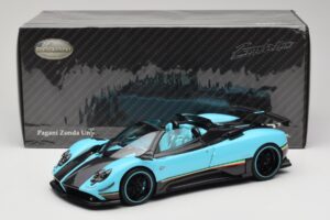 Pagani Zonda Uno Carbon Azul Claro Almost Real 1:18 850630001 Metal - imagen 8 de 8