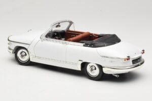 Panhard PL17 Cabriolet Blanco Solido 1:18 8174 Metal - imagen 7 de 8
