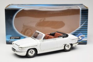 Panhard PL17 Cabriolet Blanco Solido 1:18 8174 Metal - imagen 8 de 8