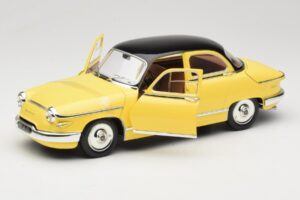 Panhard PL17 Amarillo Solido 1:18 8173 Metal - imagen 2 de 8