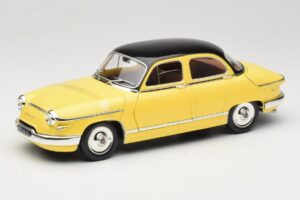 Panhard PL17 Amarillo Solido 1:18 8173 Metal