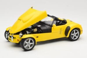 Panoz AIV Roadster Amarillo AUTOart 1:18 78213 Metal - imagen 2 de 8