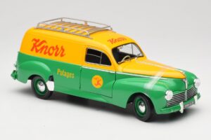 Peugeot 203 Break Tole Knorr Solido 1:18 8426 Metal - imagen 6 de 8