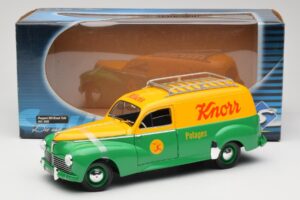 Peugeot 203 Break Tole Knorr Solido 1:18 8426 Metal - imagen 8 de 8