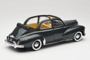 Peugeot 203 Descapotable Negro Solido 1:18 8156 Metal - imagen 3 de 8