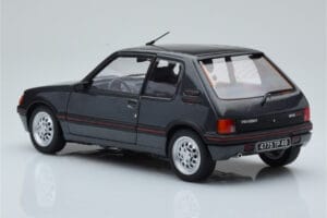 Peugeot 205 GTi 1.6 Graphite Gris Norev 1:18 184845 Metal - imagen 7 de 8