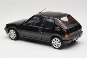 Peugeot 205 GTI 1.9 Negro Norev 1:18 184854 Metal - imagen 7 de 8