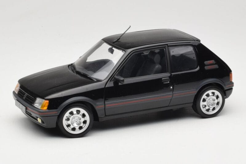 Peugeot 205 GTI 1.9 Negro Norev 1:18 184854 Metal