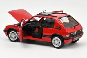 Peugeot 205 GTi 1.9 PTS Deco Vallelunga Rojo Norev 1:18 184846 Metal - imagen 2 de 3