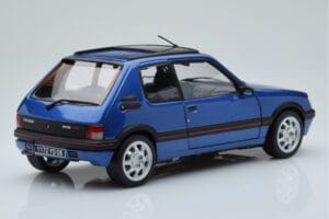 Peugeot 205 GTi 1.9 Con Techo Solar Miami Azul Norev 1:18 184844 Metal - imagen 3 de 8