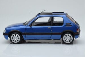 Peugeot 205 GTi 1.9 Con Techo Solar Miami Azul Norev 1:18 184844 Metal - imagen 4 de 8