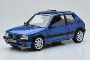 Peugeot 205 GTi 1.9 Con Techo Solar Miami Azul Norev 1:18 184844 Metal