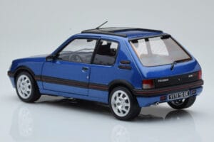 Peugeot 205 GTi 1.9 Con Techo Solar Miami Azul Norev 1:18 184844 Metal - imagen 7 de 8